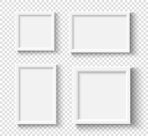 空白白色相框设置方形优雅图片下载