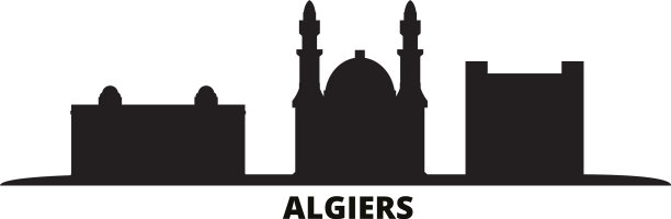 阿尔及尔城市天际线与世隔绝图片下载