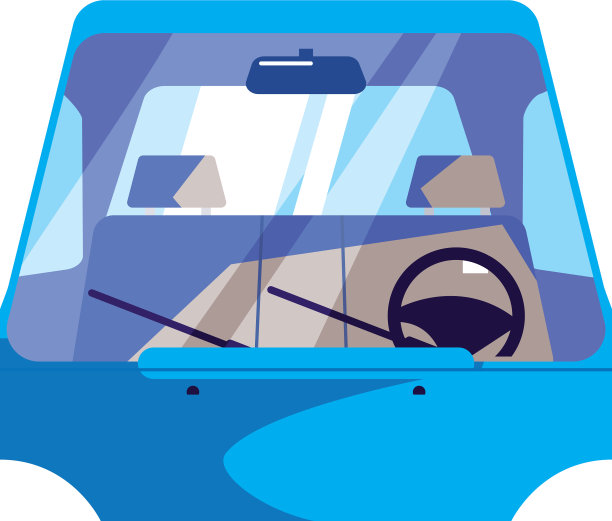 孤立的汽车图标设计图片下载