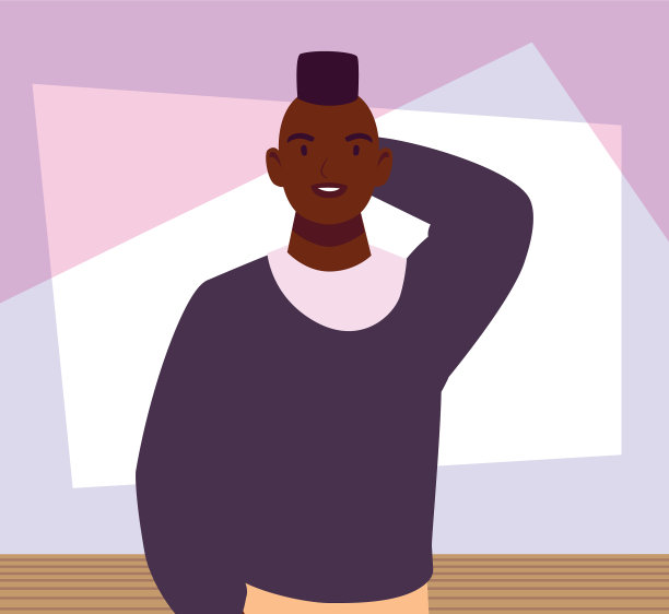 穿着休闲装的年轻人图片下载