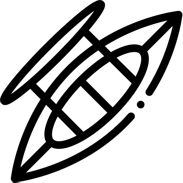 充气独木舟图标图片下载