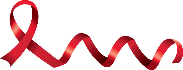 艾滋病日意识丝带孤立图标图片下载