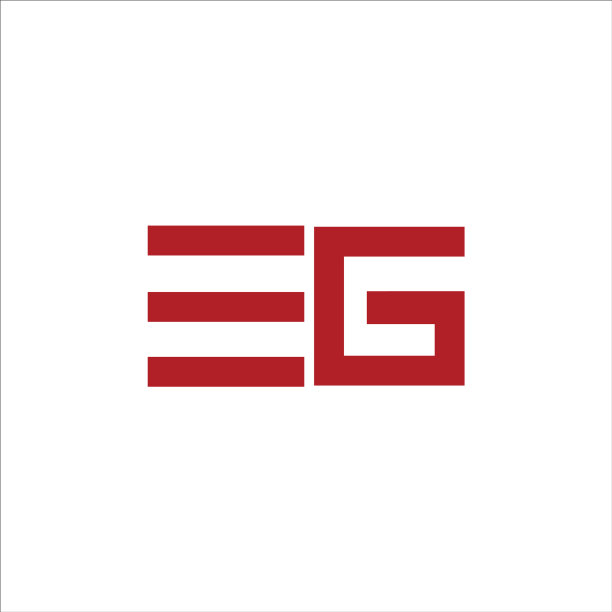 EG或GE字母标志设计图片下载