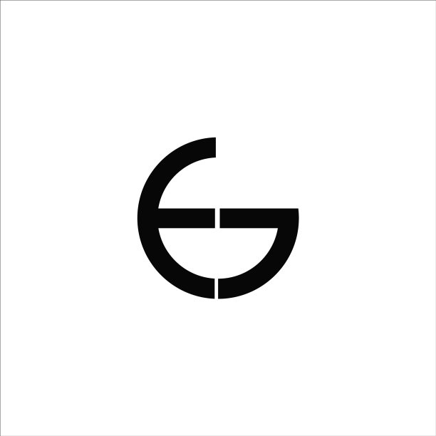 EG或GE字母标志设计图片下载