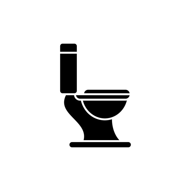 马桶图标矢量插图模板设计流行图片下载
