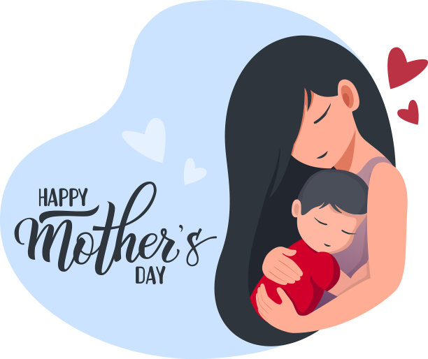 妈妈抱着一个婴儿图片下载