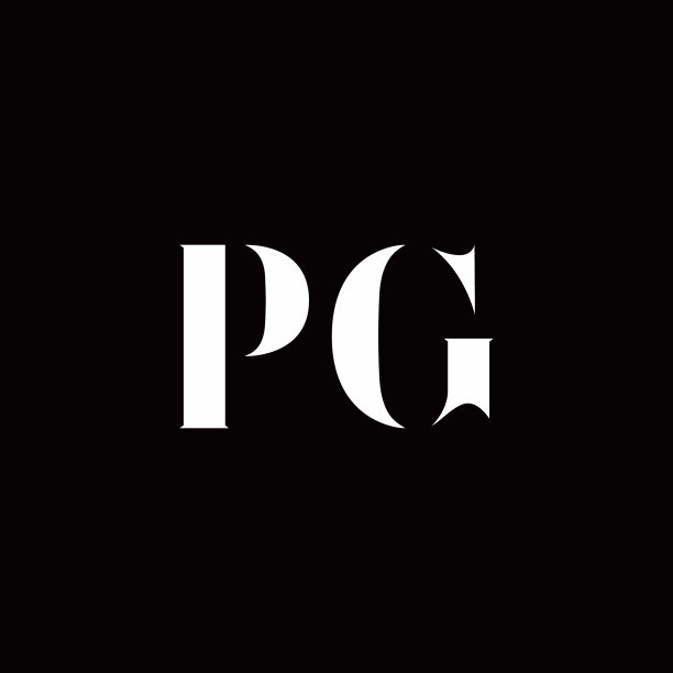 Pg标志字母初始标志设计模板图片下载