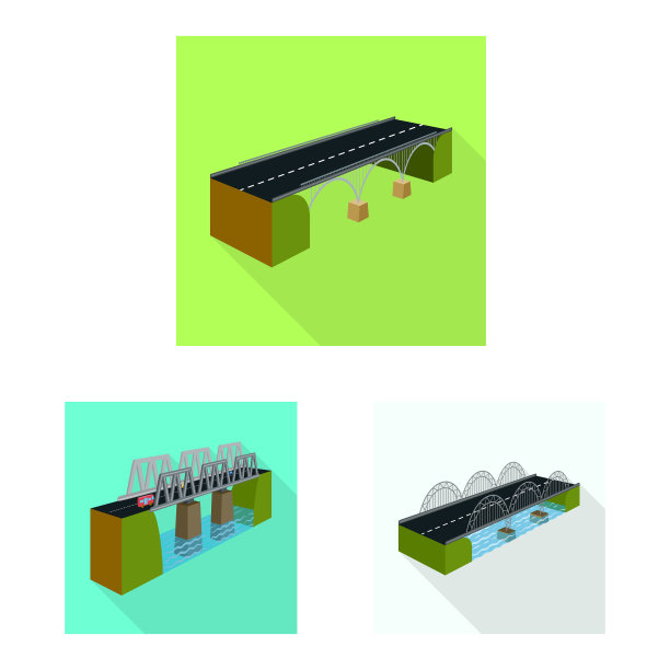 设计连接和设计图标集图片下载