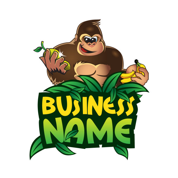 大猩猩和水果图片下载