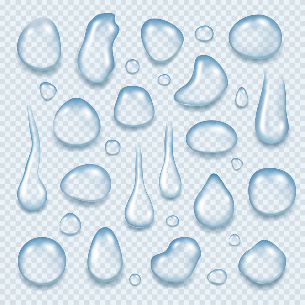 水滴溅起液体的自然雨滴图片下载