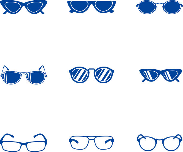 设置太阳镜图标模板眼镜极客图片下载