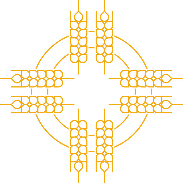 农业小麦标志模板奢侈小麦图片下载