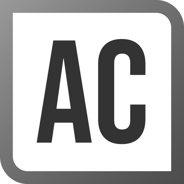 字母AC Logo模板设计图片下载