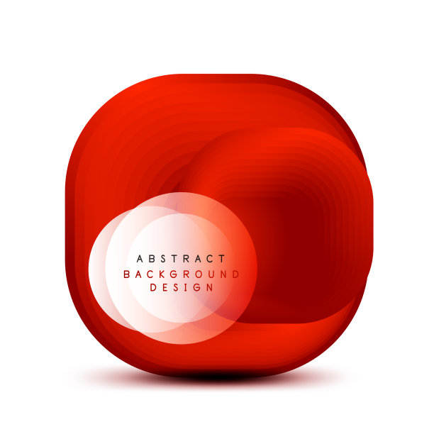 方形几何横幅与3d平滑混合图片下载