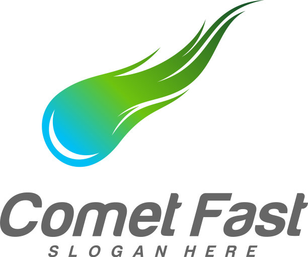 彗星标志彗星标志设计模板图标符号图片下载