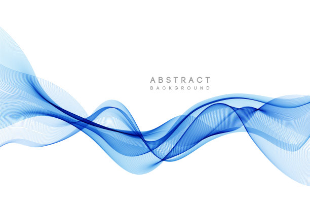 抽象彩色背景色波图片下载