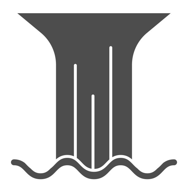 瀑布图标水图片下载