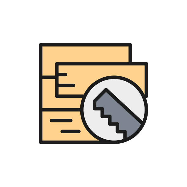 木地板拼花板单色线图标图片下载