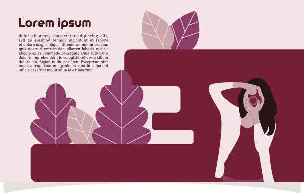 摄影师概念平面着陆页图片下载