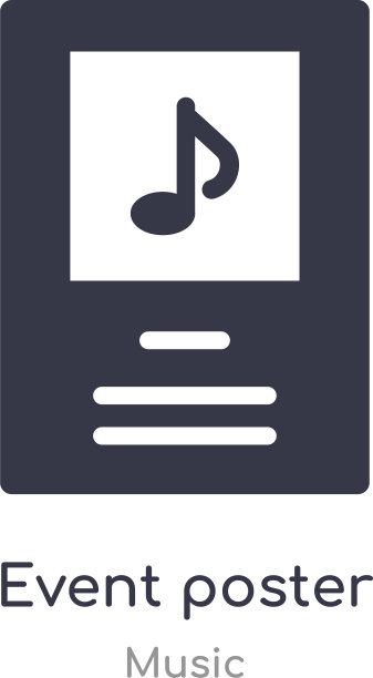 事件海报提纲图标隔离线图片下载