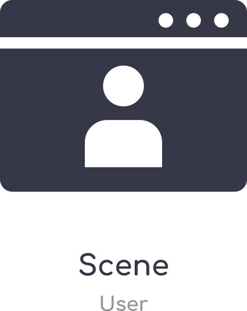 场景图标独立的场景图标从用户图片下载