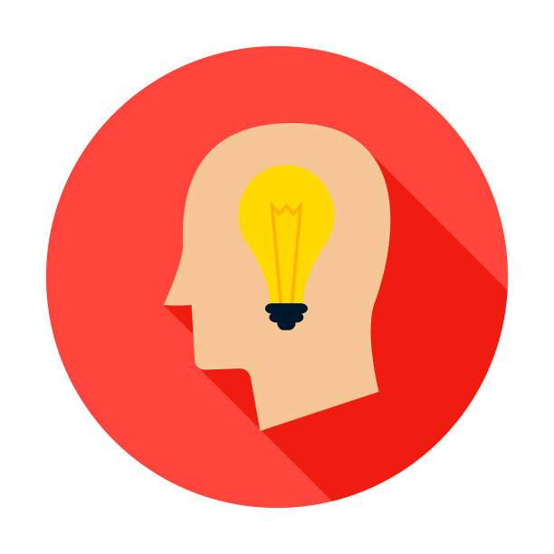 人头灯圆图标图片下载