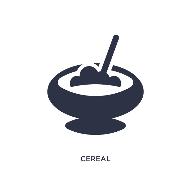 谷物图标上的白色背景简单的元素图片下载