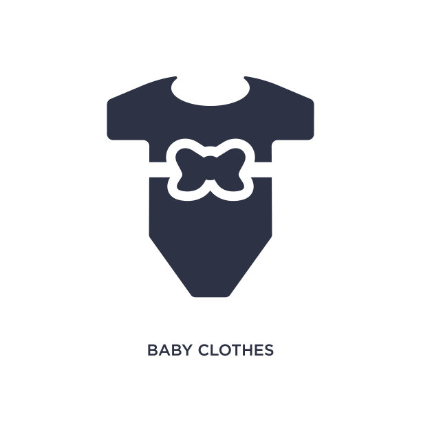 衣服图标上的白色背景简单图片下载