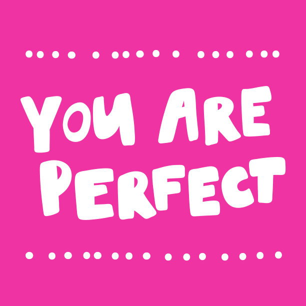 你是完美的情人节社交贴纸图片下载