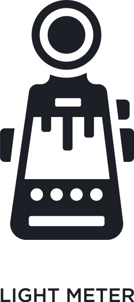 光度计孤立图标简单的元素图片下载