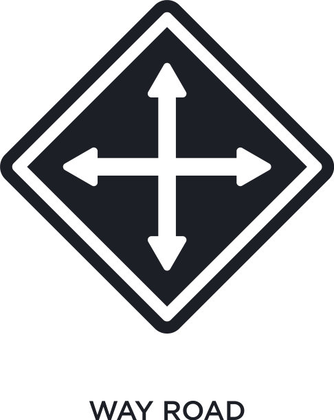道路隔离图标图片下载