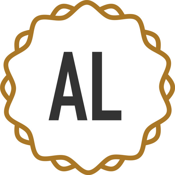 首字母al优雅创意标志图片下载