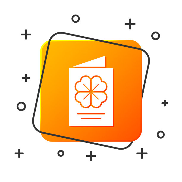 白色圣帕特里克节派对传单小册子图片下载