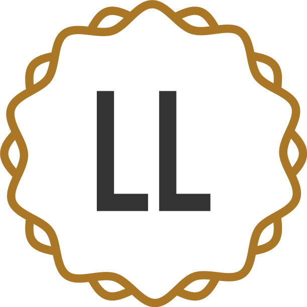 首字母LL优雅创意标志图片下载