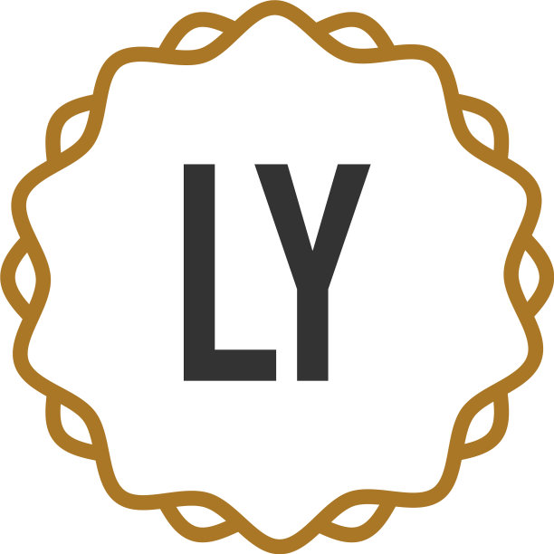 字母LY优雅创意Logo图片下载