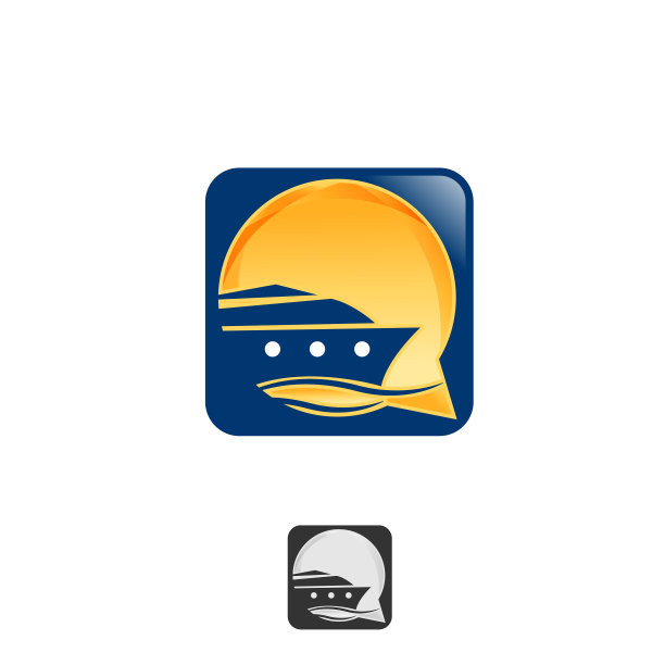 摘要邮轮标志设计图标应用智能手机图片下载