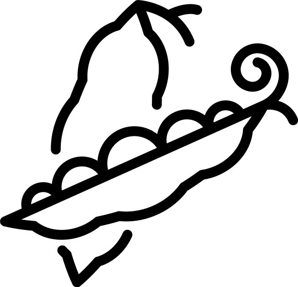 豌豆园图标轮廓风格图片下载