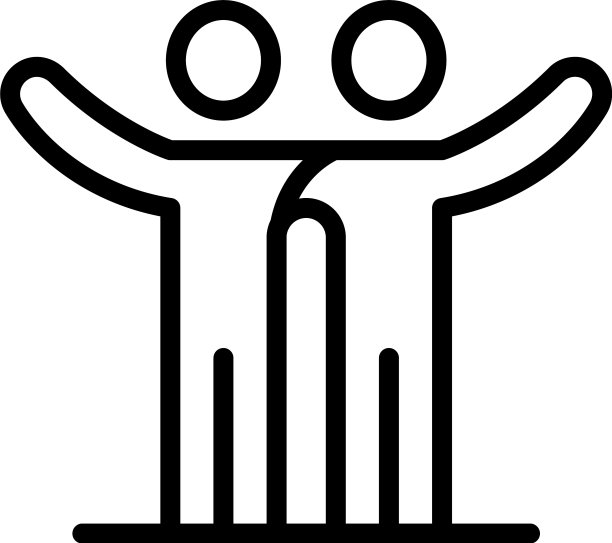 兄弟图标轮廓样式图片下载