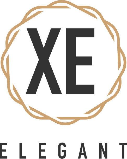 字母XE奢华极简Logo图片下载
