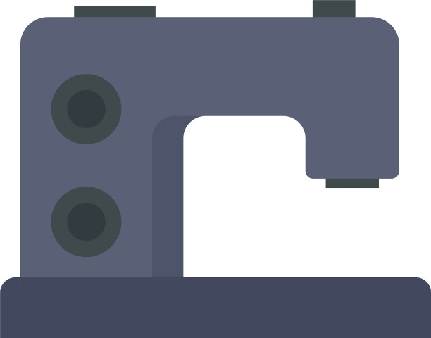 缝纫机图标平式图片下载