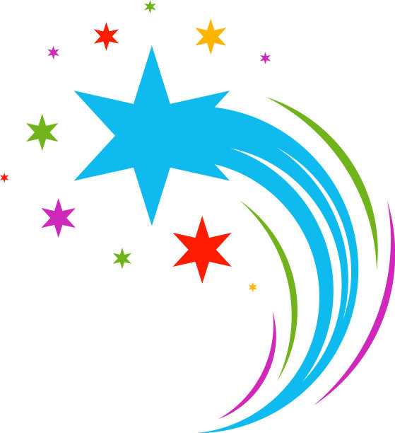 烟花线图标和新年快乐烟花图片下载