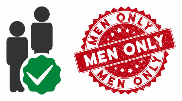 男子只图标与纹理男子只邮票图片下载