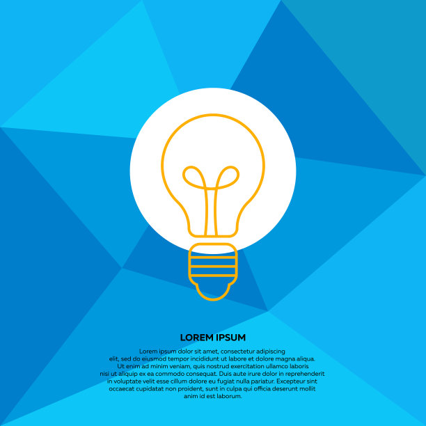 灯泡想法概念大想法灵感图片下载