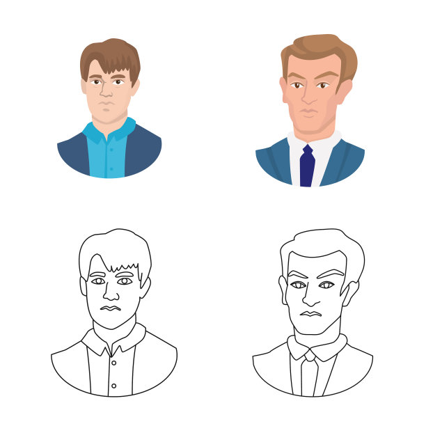 将军和瘦符号图片下载