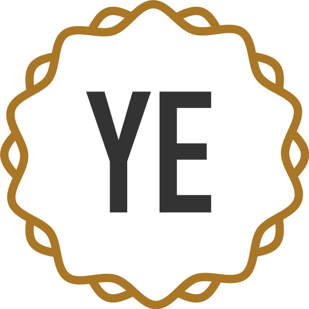 首字母YE优雅创意logo图片下载