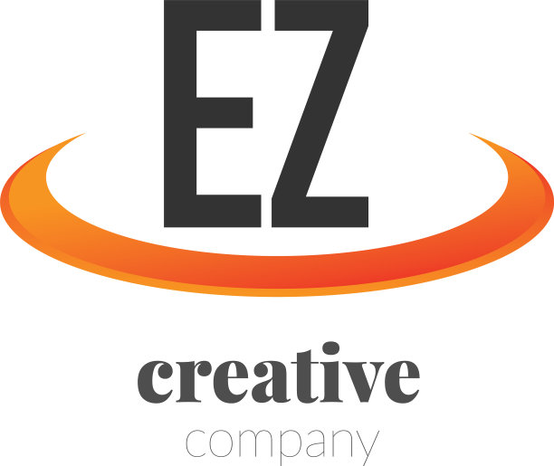首字母ez创意的勾形设计标志图片下载