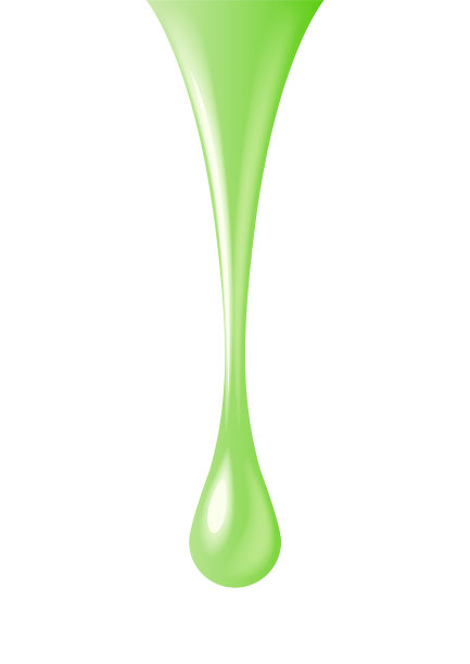 逼真的绿色水芦荟滴素图片下载