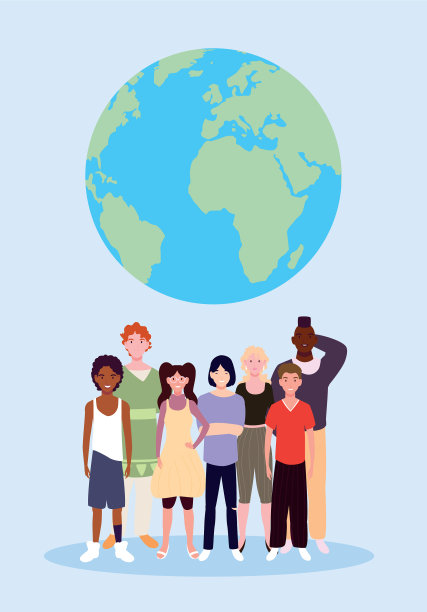 将人们与地球联系在一起图片下载