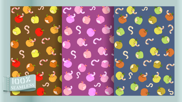 苹果背景设置绘制苹果墙纸图片下载