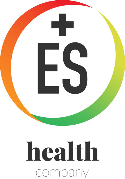 首字母es创意健康标志公司图片下载
